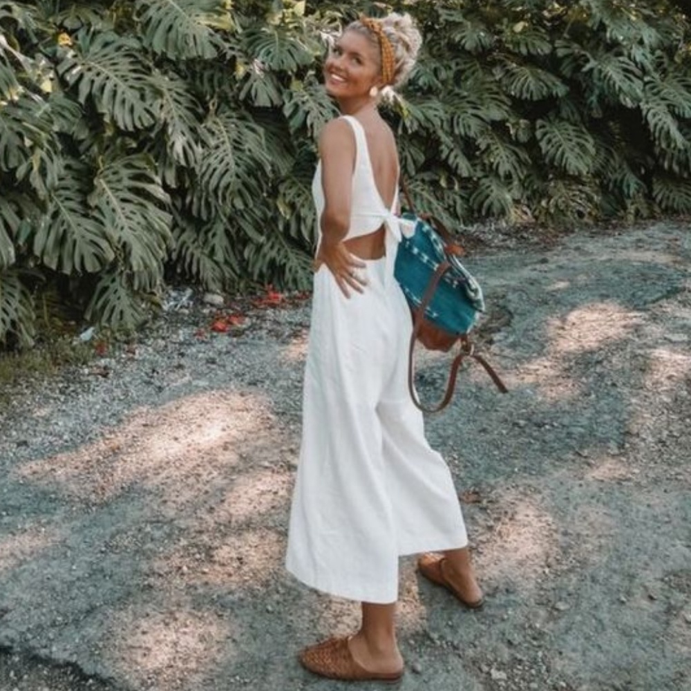 Sabrina Jumpsuit White